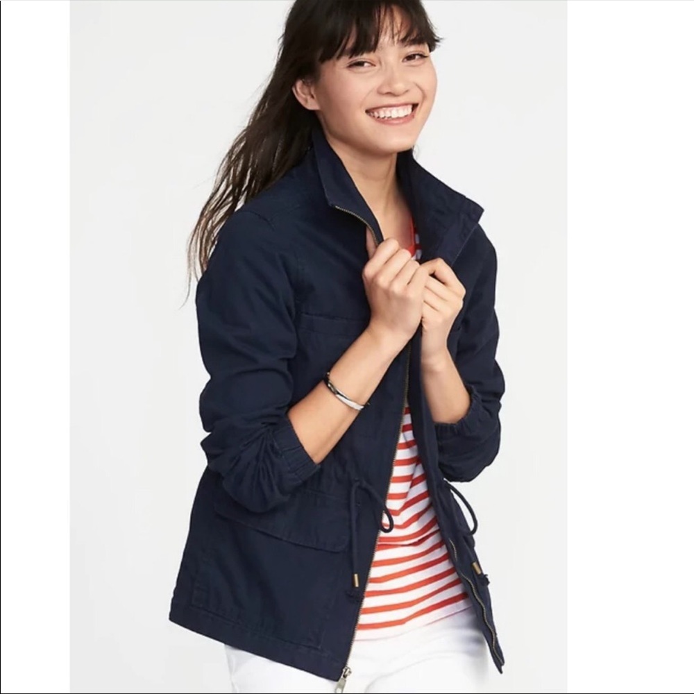 Old Navy Twill Field Jacket in Navy